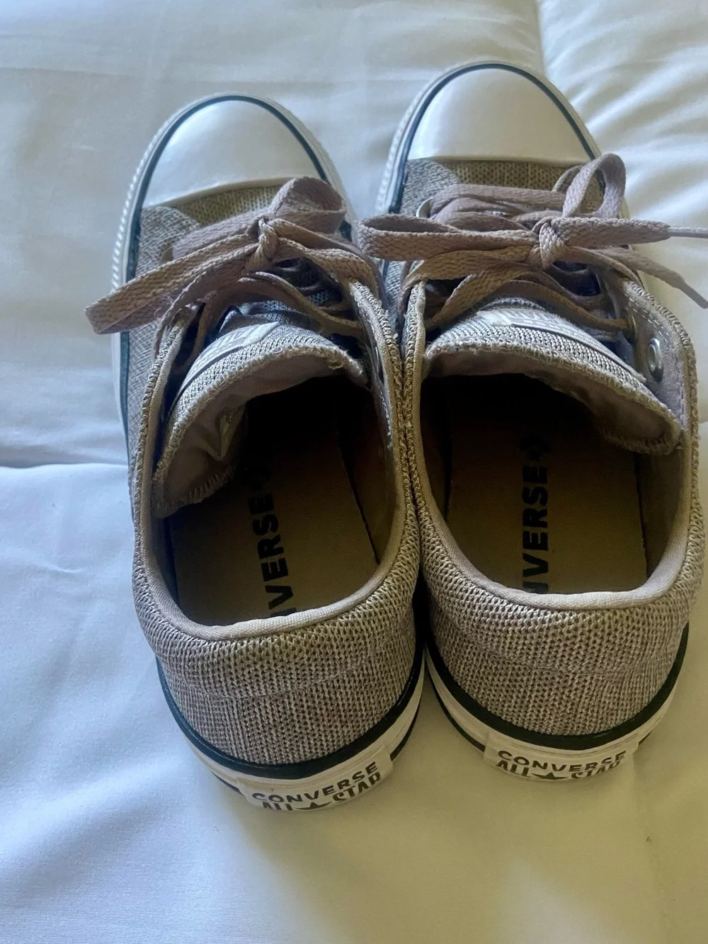 Converse All Star Women's Low-Top Sneakers in Taupe